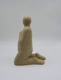 Side profile as part of Sally Fitchard's 'Multiple Kneels (Telling)'.