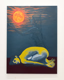 Mafalda Figueiredo's 'Simple reach for better movement (snail)' mounted on a white wall