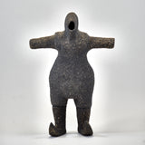 Title: Clowning Around Artist: Sally Fitchard Medium: clay abstract sculpture Size: 13.5 cm x 11.6 cm x 7.4 cm (front facing)