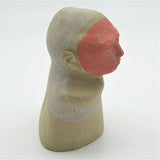 Title: Little Red Artist: Sally Fitchard Medium: clay sculpture RIGHT SIDE ELEVATION