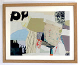 Sara Breinlinger's 'Slow Days, Fast Company' in an oak frame set behind glass