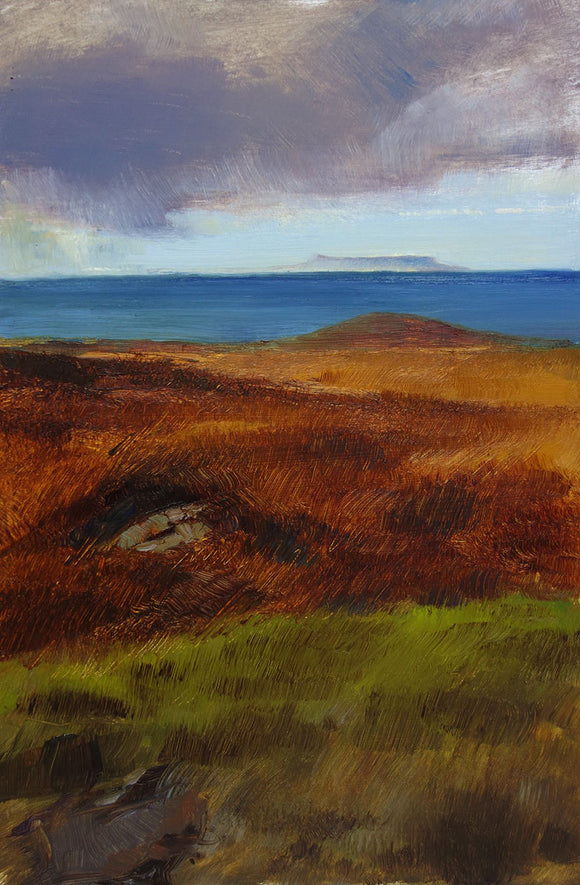 Eigg on the Horizon by Andrew Sinclair