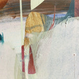 Detail of 'Lake Wood'. Brushstrokes and textures.