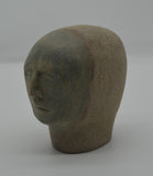 Sally Fitchard 'Bluey' is a small ceramic head with a 'bluey' face.
