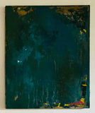 Green Song Triptych (iii) by Oran Wishart