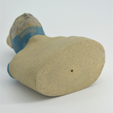 Title: Lady Gray Artist: Sally Fitchard Medium: clay sculpture Size: 19 cm x 12 cm x 8.5 cm (DETAIL UNDER)