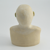 Title: Moss Man Artist: Sally Fitchard Medium: clay sculpture BACK