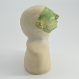 Title: Moss Man Artist: Sally Fitchard Medium: clay sculpture RIGHT SIDE ELEVATION