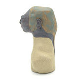 Title: Muse Artist: Sally Fitchard Medium: clay sculpture LEFT SIDE ELEVATION