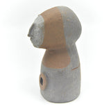 Title: Radio Grey Artist: Sally Fitchard Medium: clay sculpture LEFT SIDE ELEVATION